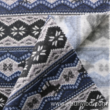 High Quality Good Design 100% Polyester One Side Brush Weft Knitted Loose Fleece Fabric for Coat Home Textile